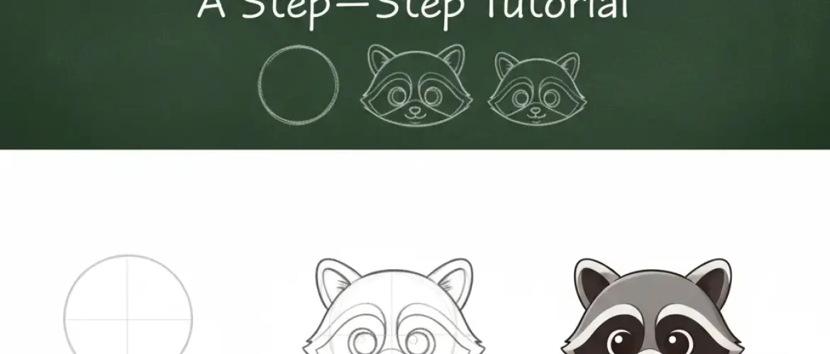 How to Draw a Raccoon A Step-by-Step Tutorial