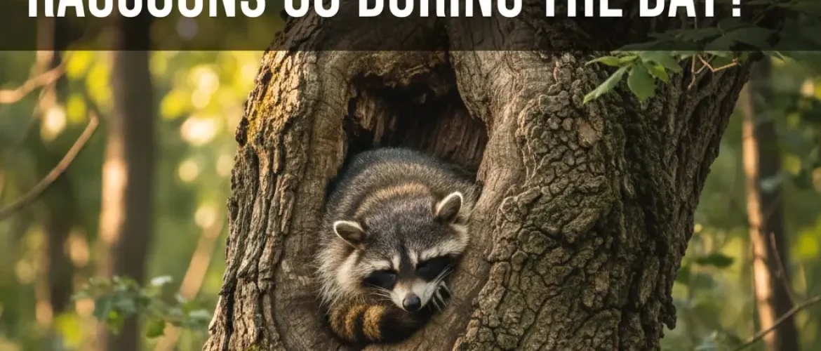 Where Do Raccoons Go During the Day